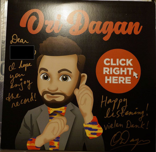 Ori Dagan (2) : Click Right Here (LP, Album, Ltd, Yel)