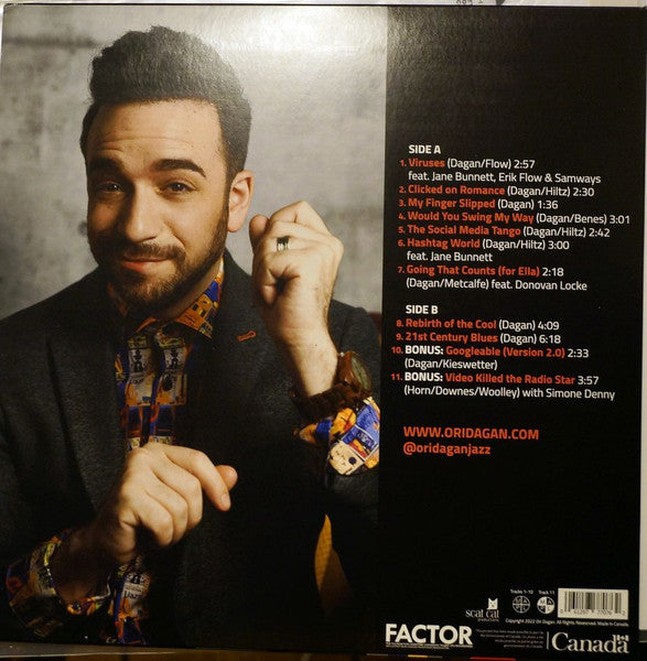 Ori Dagan (2) : Click Right Here (LP, Album, Ltd, Yel)