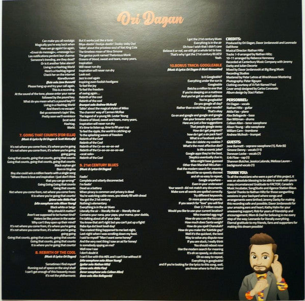 Ori Dagan (2) : Click Right Here (LP, Album, Ltd, Yel)