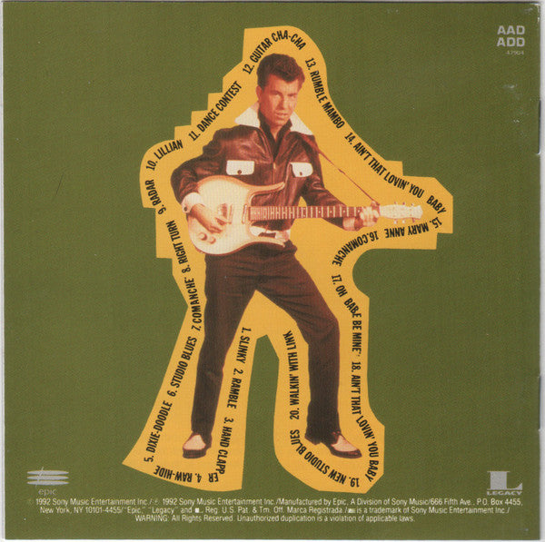 Link Wray & The Wraymen* : Walkin' With Link (CD, Comp, Mono)
