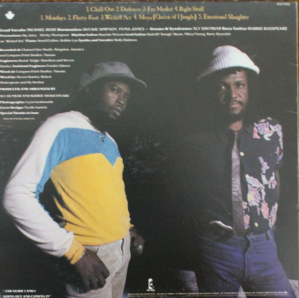 Black Uhuru : Chill Out (LP, Album)