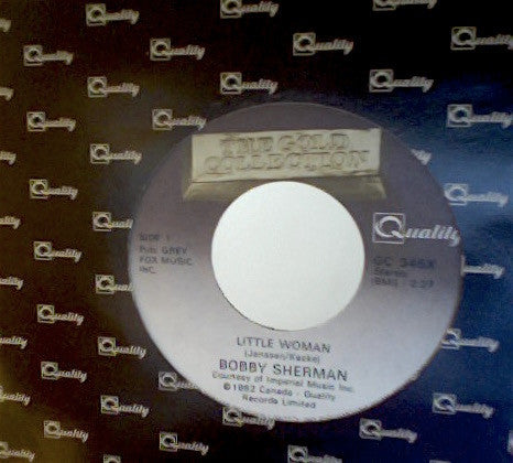 Bobby Sherman : Little Woman / Easy Come, Easy Go (7", Single)
