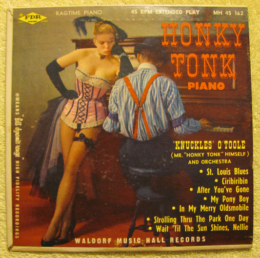 Knuckles O'Toole : Honky Tonk Piano (7", EP)