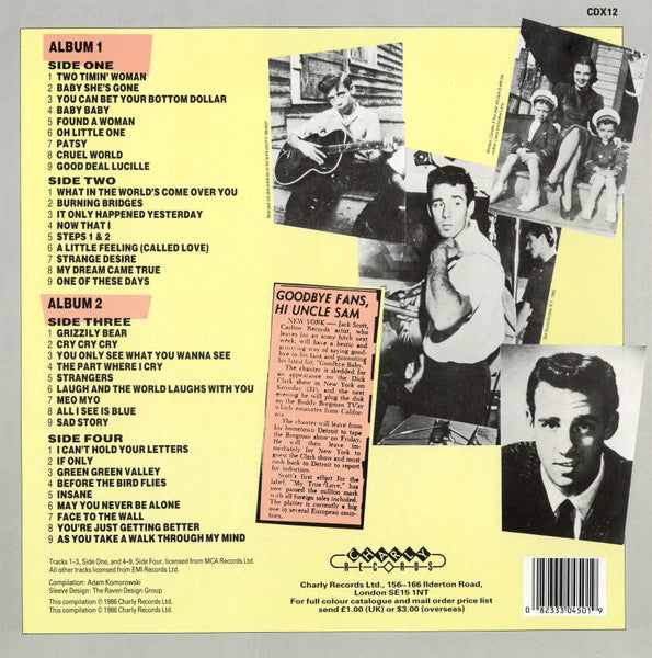 Jack Scott : Grizzily Bear (2xLP, Comp)