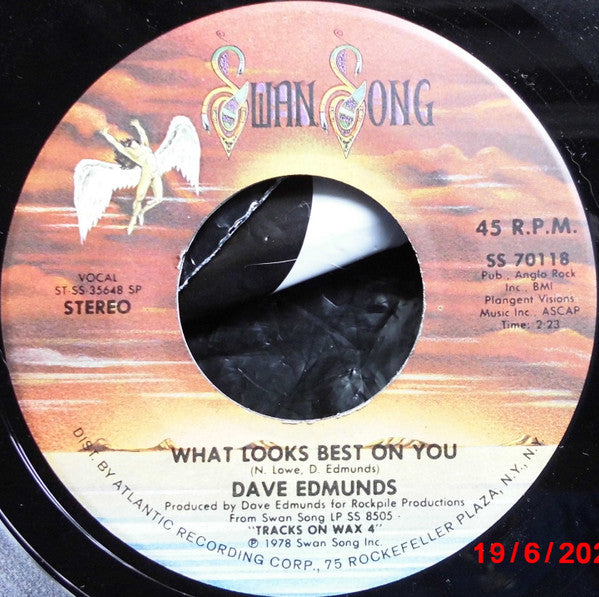 Dave Edmunds : Trouble Boys / What Looks Best On You (7", Single, SP)
