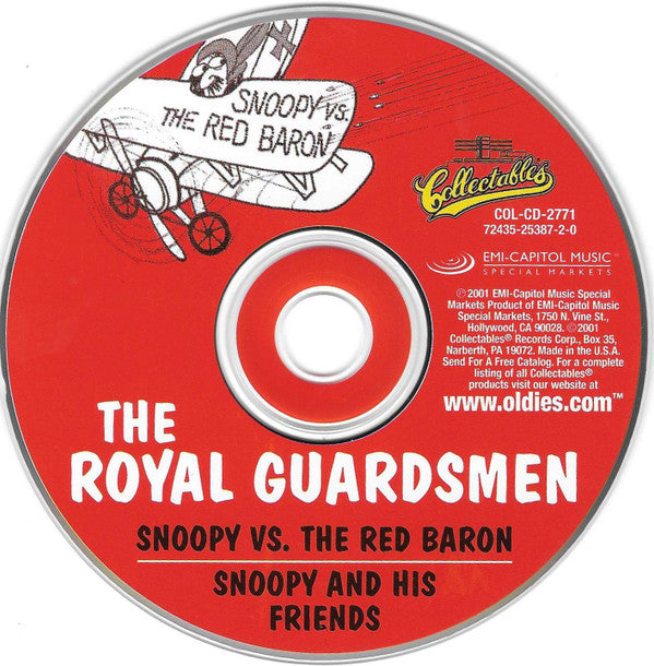 The Royal Guardsmen : Snoopy Vs. The Red Baron / Snoopy And His Friends (CD, Comp)