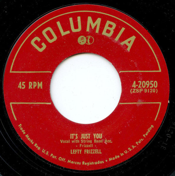 Lefty Frizzell : If You Can Spare The Time (I Won't Miss The Money) (7")