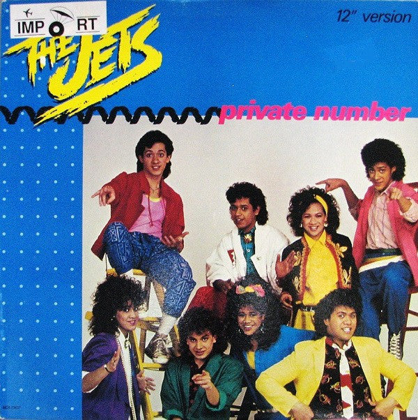 The Jets : Private Number (12" Version) (12", Maxi)