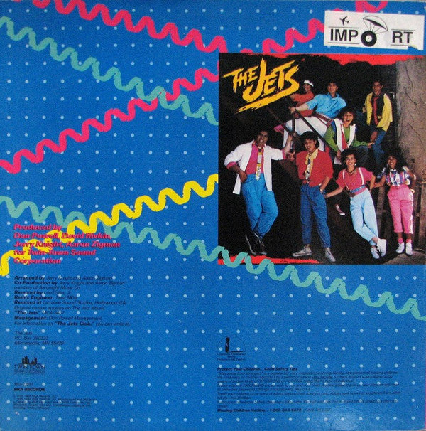 The Jets : Private Number (12" Version) (12", Maxi)