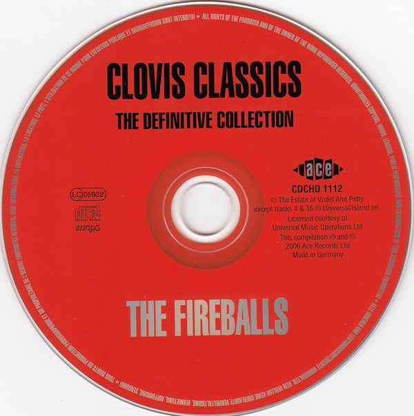 The Fireballs : Clovis Classics - The Definitive Collection (CD, Comp)