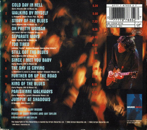 Gary Moore : Blues Alive (CD, Album, Ltd, Dig)