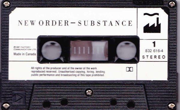 New Order : Substance (Cass, Comp, RE)