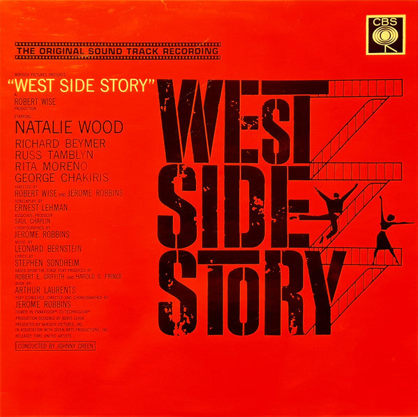 Leonard Bernstein : West Side Story (The Original Sound Track Recording) (LP, RE)