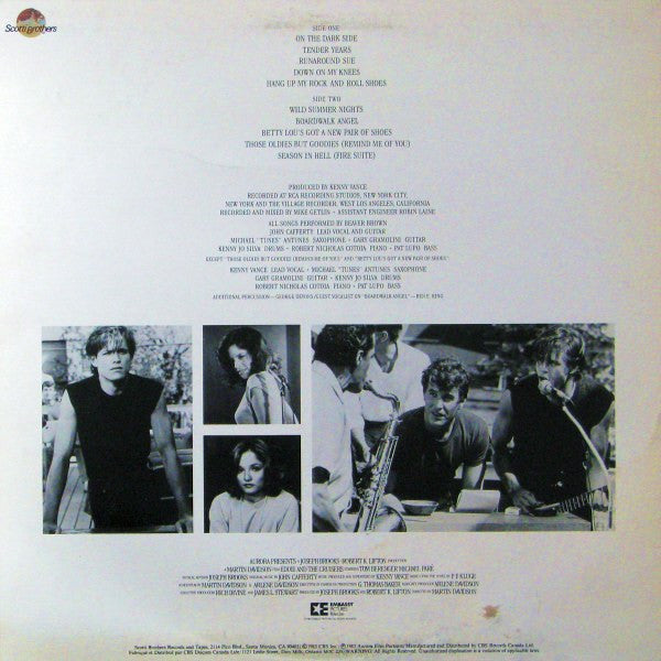 John Cafferty And The Beaver Brown Band : Eddie And The Cruisers (Original Motion Picture Soundtrack) (LP, Album)