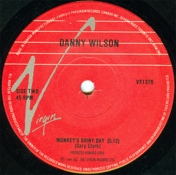 Danny Wilson (2) : Mary's Prayer (7", Single)