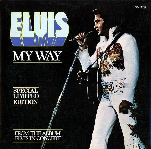 Elvis Presley : My Way (7", Single, Ltd, Red)