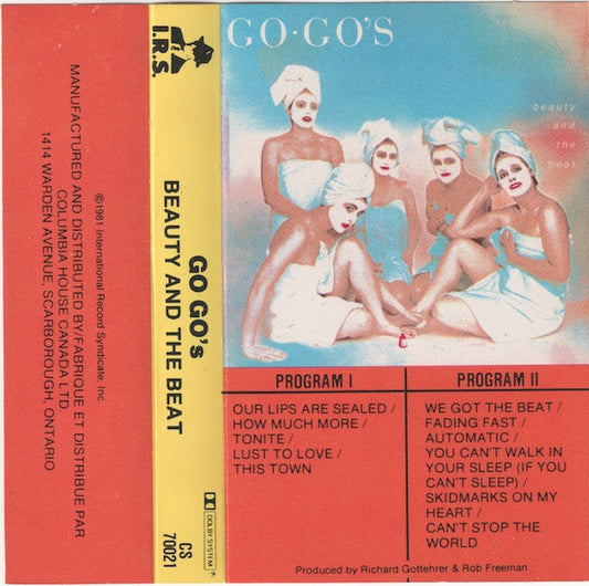 Go-Go's : Beauty And The Beat (Cass, Album, Club)