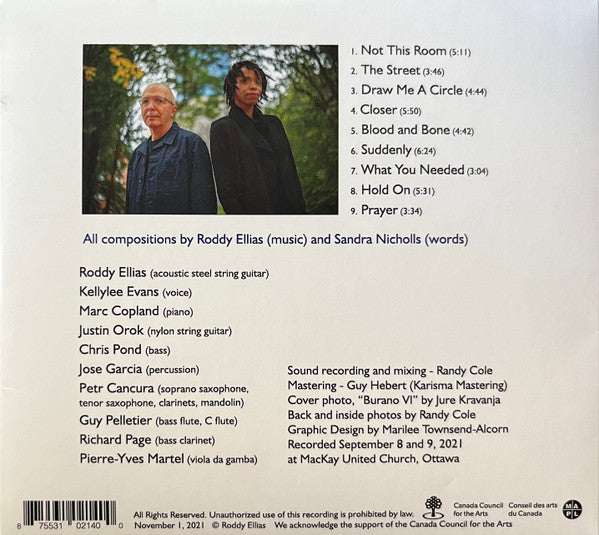 Roddy Ellias Free Spirit Ensemble : Not This Room (CD, Album)