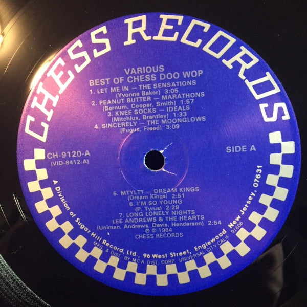 Various : The Best Of Chess - Doo-Wop (LP, Comp, Glo)
