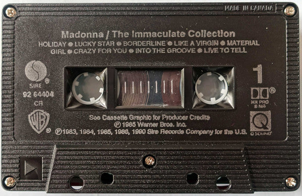 Madonna : The Immaculate Collection (Cass, Comp)
