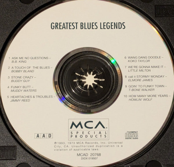 Various : Blues Legends (3xCD, Comp)