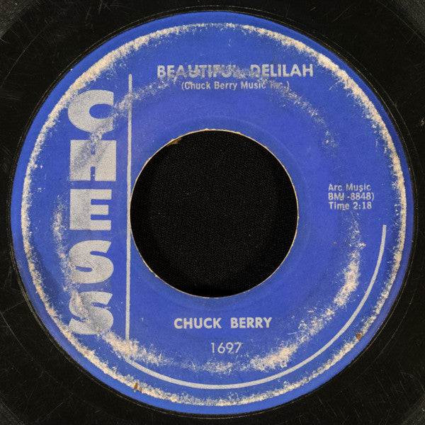 Chuck Berry : Beautiful Delilah (7", Single, Mono, Mon)