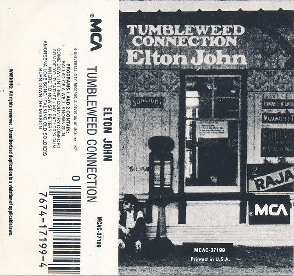 Elton John : Tumbleweed Connection (Cass, Album, RE)
