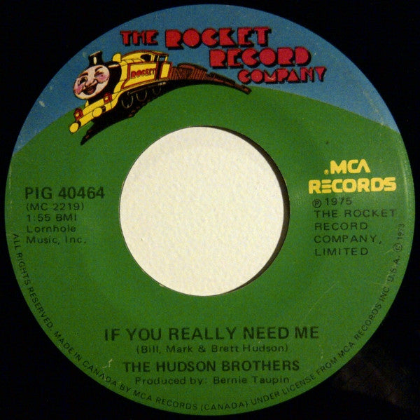 Hudson Brothers : Lonely School Year / If You Really Needed Me (7")
