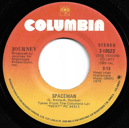 Journey : Spaceman (7")