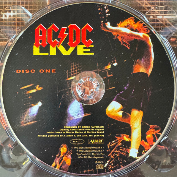 AC/DC : Live (2xCD, Album, Enh, RE, RM, Spe)