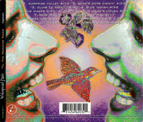 Widespread Panic : 'Til The Medicine Takes (CD, Album, UML)