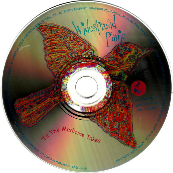 Widespread Panic : 'Til The Medicine Takes (CD, Album, UML)