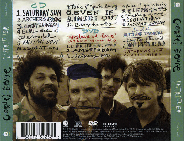 Crowded House : Intriguer (CD, Album + DVD-V)