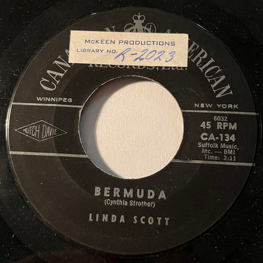 Linda Scott : Bermuda / Lonely For You (7", Single)