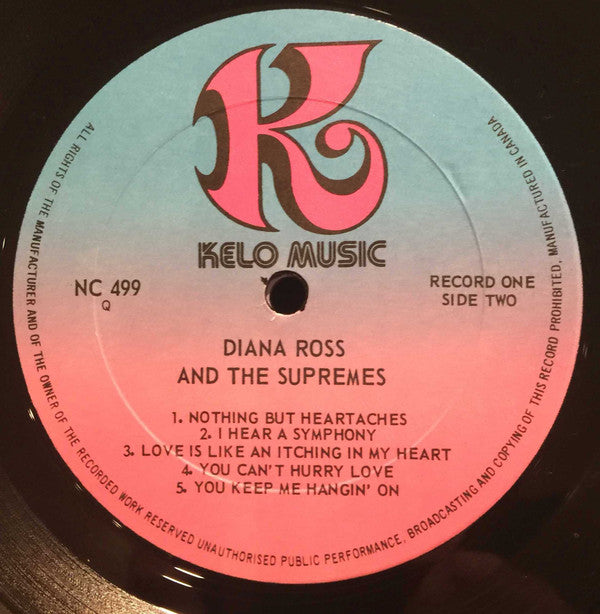 Diana Ross And The Supremes* : Greatest Hits (2xLP, Comp)