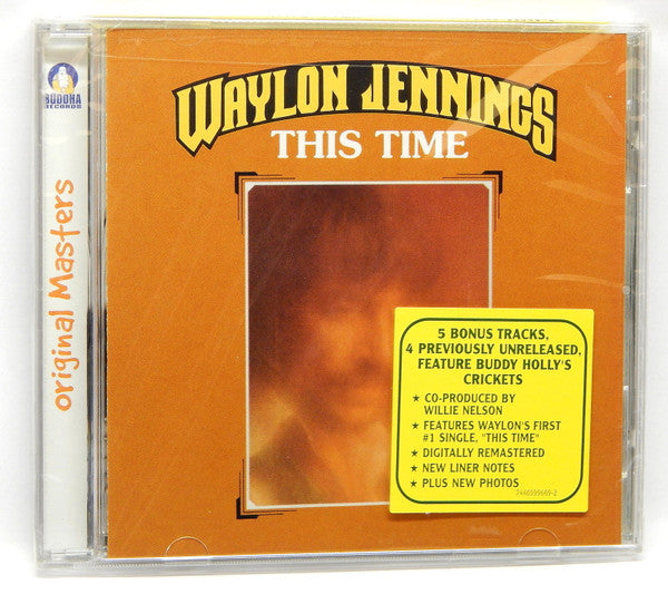 Waylon Jennings : This Time (CD, Album, RE, RM)