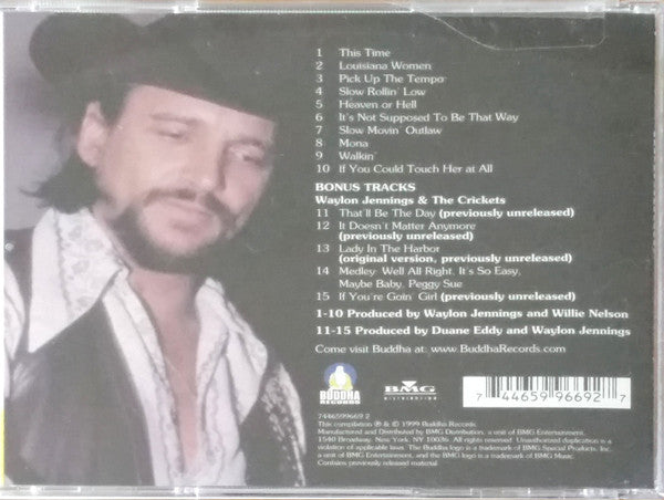 Waylon Jennings : This Time (CD, Album, RE, RM)