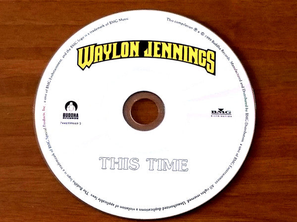 Waylon Jennings : This Time (CD, Album, RE, RM)