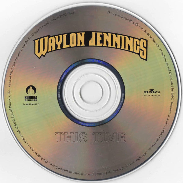 Waylon Jennings : This Time (CD, Album, RE, RM)