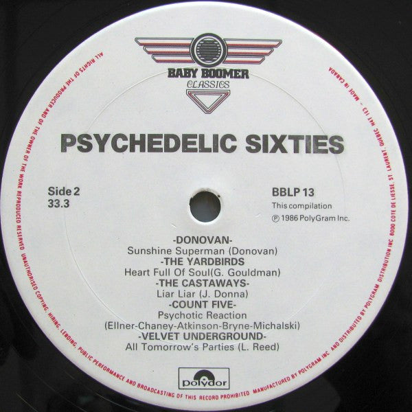 Various : Psychedelic Sixties (LP, Comp)