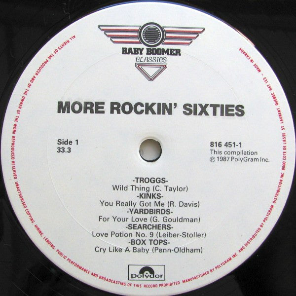 Various : More Rockin' Sixties (LP, Comp)