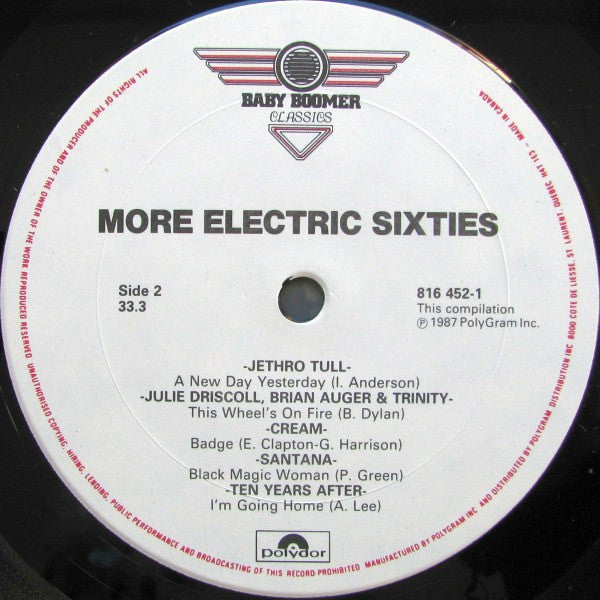 Various : More Electric Sixties (LP, Comp)