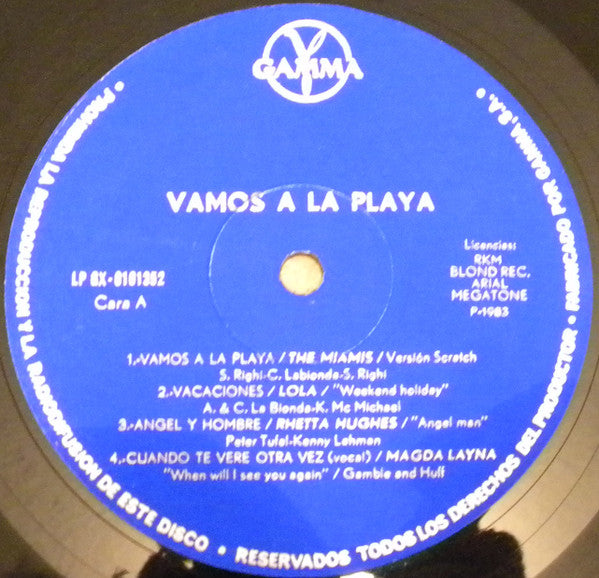 Various : Vamos A La Playa! (LP, Comp)