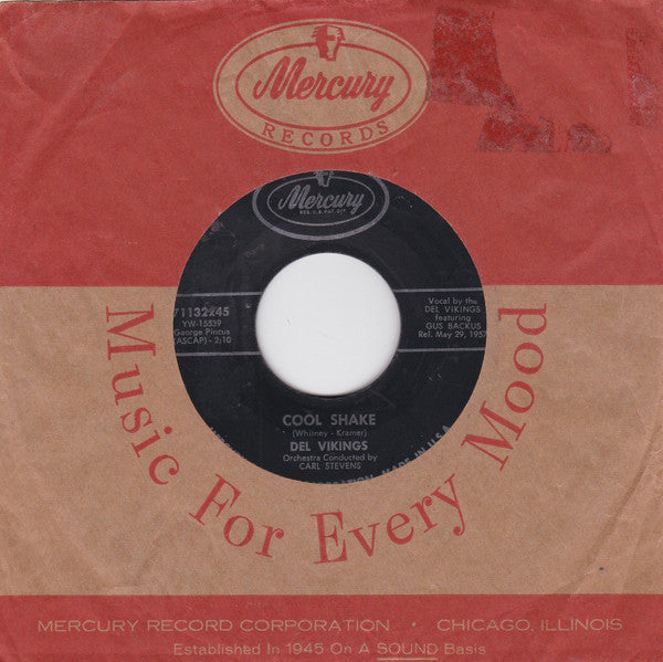 Del Vikings* : Cool Shake / Jitterbug Mary (7", Ind)
