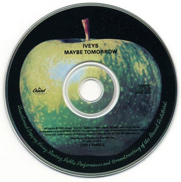 The Iveys : Maybe Tomorrow (CD, Album, Mono, RE, RM)
