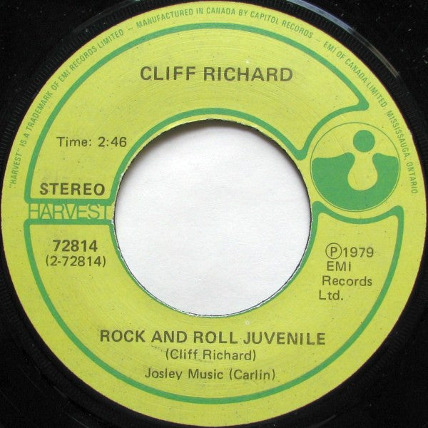 Cliff Richard : We Don't Talk Anymore / Rock And Roll Juvenile (7", Single)
