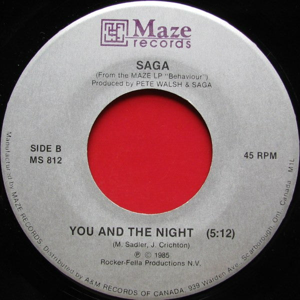 Saga (3) : Misbehaviour (7", Single)