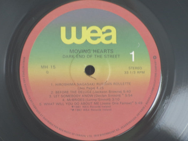 Moving Hearts : Dark End Of The Street (LP, Comp)