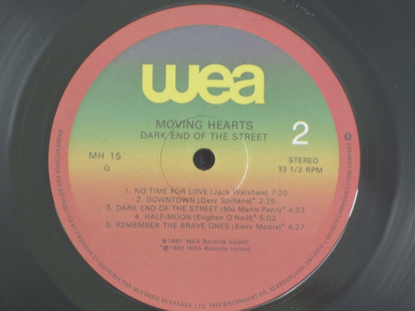Moving Hearts : Dark End Of The Street (LP, Comp)