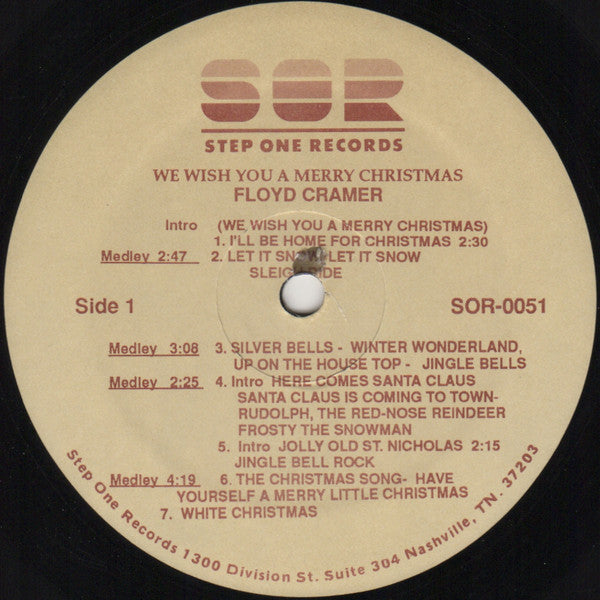 Floyd Cramer : We Wish You A Merry Christmas (LP, Album)